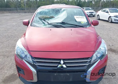 2022 Mitsubishi Mirage Es/Le z USA, uszkodzony, nr VIN ML32AUHJ0NH005947